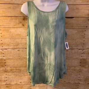 Old Navy Luxe Tie Dye Tank NWT